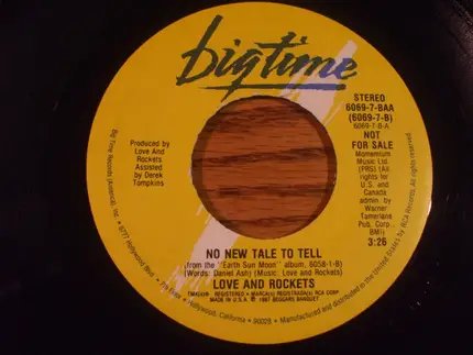 Love And Rockets - No New Tale To Tell