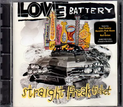 Love Battery - Straight Freak Ticket