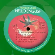 LP - Love & Carol - Hello English From Love & Carol - Gatefold, Green Vinyl