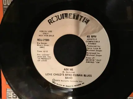 Love Childs Afro Cuban Blues Band - Black Skin Blue Eyed Boys