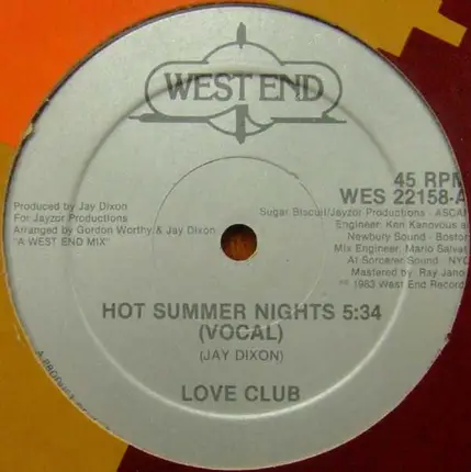 Love Club - Hot Summer Nights
