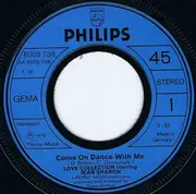 7inch Vinyl Single - Love Collection Starring Jean Sharon - Come On Dance With Me