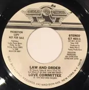 Love Committee - Law And Order/ A Little Love