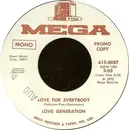 7inch Vinyl Single - Love Generation - Love For Everybody
