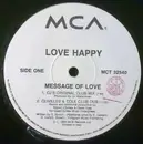 12inch Vinyl Single - Love Happy - Message Of Love