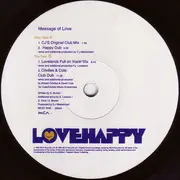 12inch Vinyl Single - Love Happy - Message Of Love