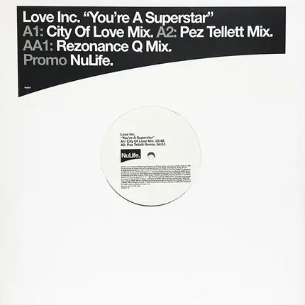 Love Inc - You're A Superstar