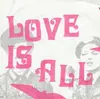 7inch Vinyl Single - Love Is All - Spinning And Scratching - silkscreened poster sleeve