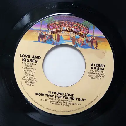 Love & Kisses - I Found Love (Now That I've Found You) / Accidental Love