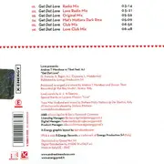 CD Single - Love presents: Andrea T. Mendoza vs. Tibet feat AJ - Get Dat Love - Cardboard Promo