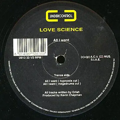 Love Science - All I Want