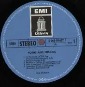 LP - Love Sculpture - Forms And Feelings - original 1st german