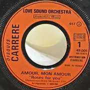 7inch Vinyl Single - Love Sound Orchestra - Amour, Mon Amour