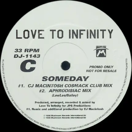 Love To Infinity - Someday