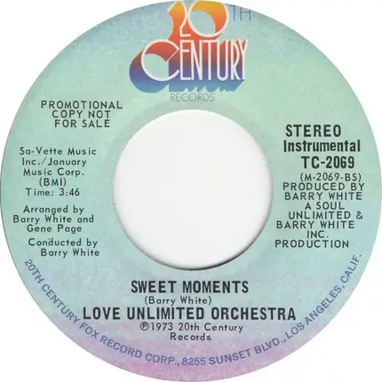 Love Unlimited Orchestra - Love's Theme / Sweet Moments