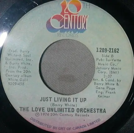Love Unlimited Orchestra - Satin Soul / Just Living It Up