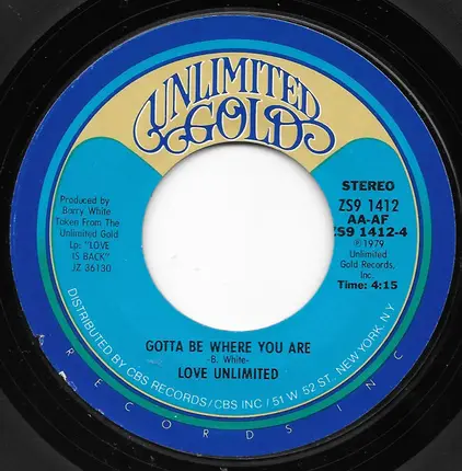 Love Unlimited - I'm So Glad That I'm A Woman