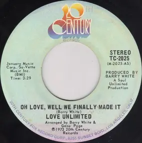 Barry White - Oh Love, Well We Finally Made It