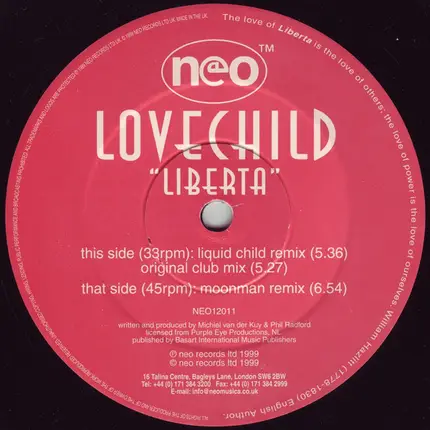 Lovechild - Liberta