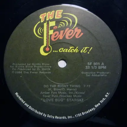 Lovebug Starski - Do The Right Thing