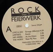LP - Love & Lies, Hifi Mama... - Rock Feierwerk Sieger '92 - rare private alternative