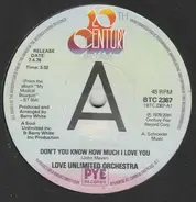 Love Unlimited Orchestra - Don't You Know How Much I Love You