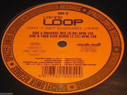 Loving Loop - Can't Get Enough 1999