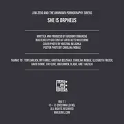 12inch Vinyl Single - Low Zero And The Unknown Pornography Sirens - She Is Orpheus - Multicoloured vinyl edition
