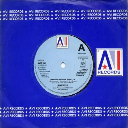 Lowrell Simon - Mellow Mellow Right On