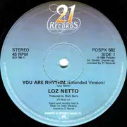 12inch Vinyl Single - Loz Netto - You Are Rhythm