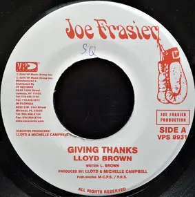 Lloyd Brown - Giving Thanks