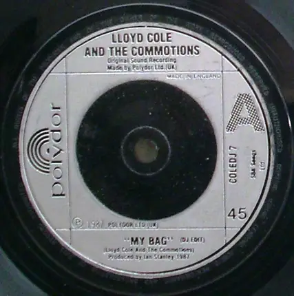 Lloyd Cole & The Commotions - My Bag