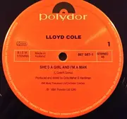 12inch Vinyl Single - Lloyd Cole - She's A Girl And I'm A Man