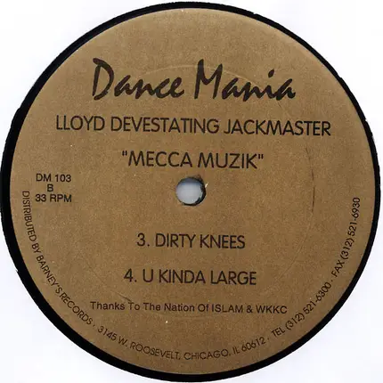 Lloyd Devestating Jackmaster - Mecca Muzik