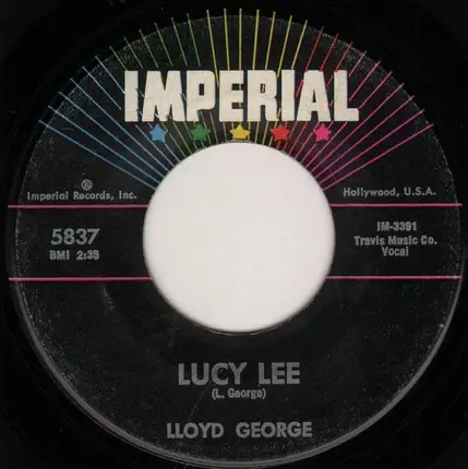 Lloyd George - Lucy Lee / Sing Real Loud
