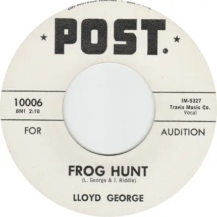 Lloyd George - Come On Train/Frog Hunt