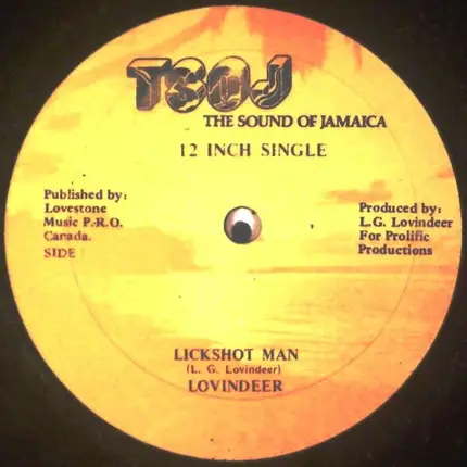 Lloyd Lovindeer - Don't Bend Down / Lickshot Man