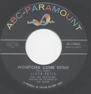 Lloyd Price And His Orchestra - Wont'cha Come Home / Come Into My Heart