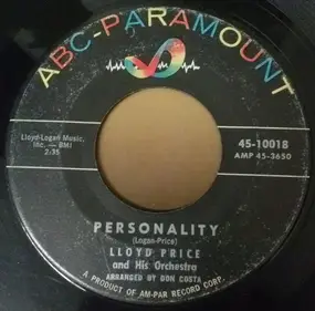 Lloyd Price - Personality