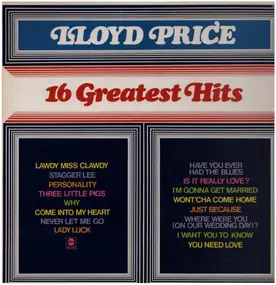 Lloyd Price - 16 Greatest Hits