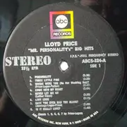 LP - Lloyd Price - 'Mr Personality's' 15 Big Hits