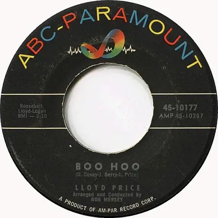Lloyd Price - Boo Hoo / I Made You Cry