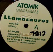 7inch Vinyl Single - Llamasaurus - Go Round / That's All - Dark Brown Translucent