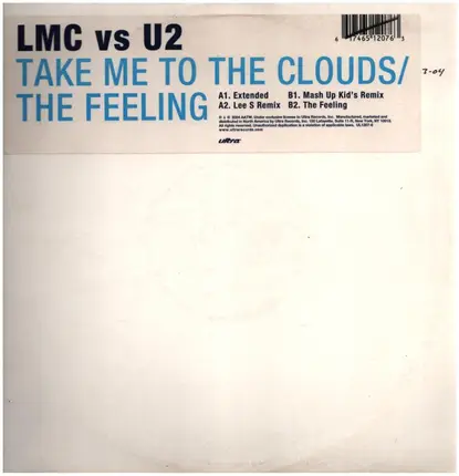LMC Vs U2 - Take Me To The Clouds / The Feeling