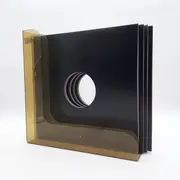 Vinyl Storage - LP-Winkel, 70er Jahre - für ca. 20 LPs, transparent - steckbar