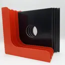 Vinyl Storage - LP-Winkel, 70er Jahre - in rot, für ca. 40 LPs