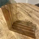 Vinyl Storage - LP-Winkel, 70er Jahre - in transparent, für ca. 40 LPs