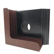Vinyl Storage - LP-Winkel, 80er Jahre - in dunkelbraun, für ca. 40 LPs