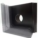 Vinyl Storage - LP-Winkel, 80er Jahre - in transparent blau, für ca. 40 LPs