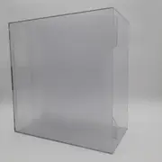 Vinyl Storage - LP-Box 70er Jahre - in transparent dunkelgrau, für ca. 40 LPs